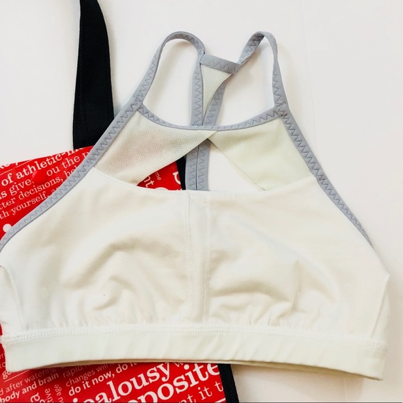 Lululemon Pedal Pace Sports Bra in White Size 4 - Picture 8 of 8
